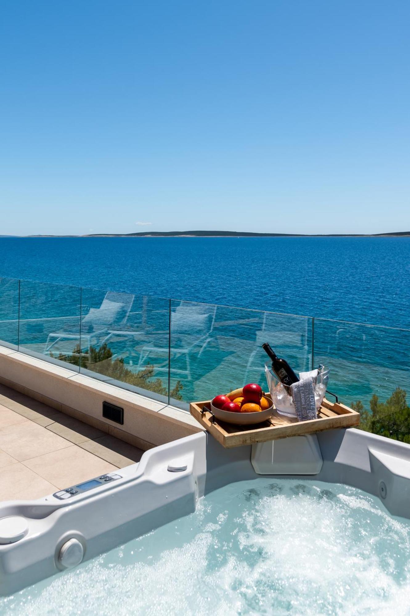 Villa Natura Luxury Apartments Mandre Zimmer foto
